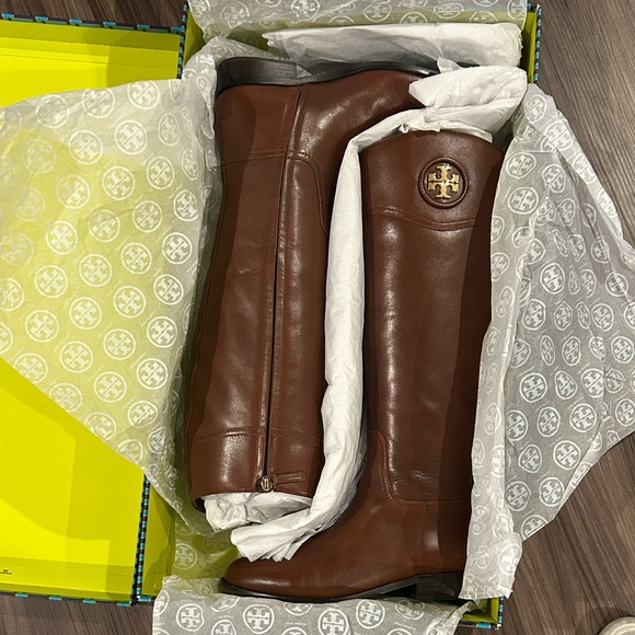 Tory Burch Ashlynn Riding Boots - Picture 3 of 9